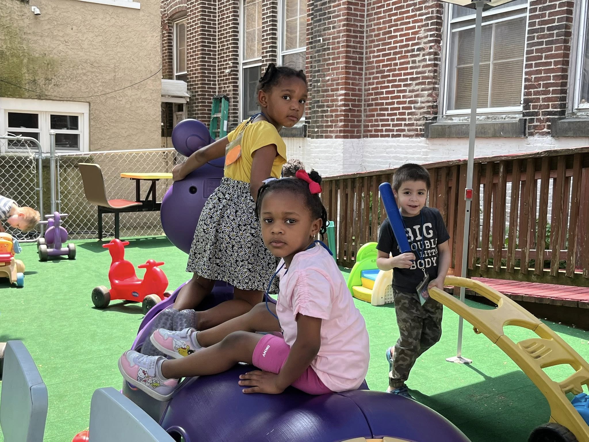 Older toddlers learning in the Cocoon Classroom